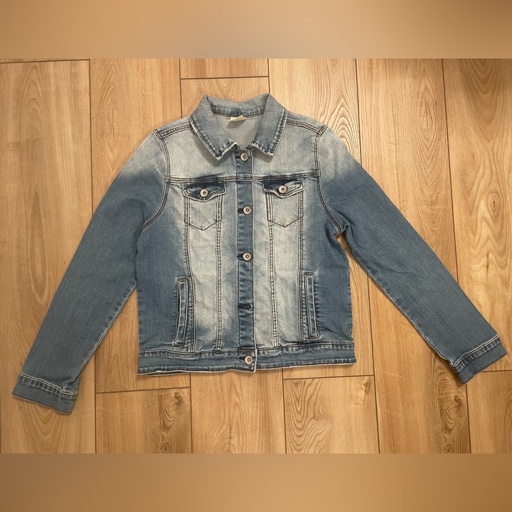zara girls BASIC DENIM JACKET